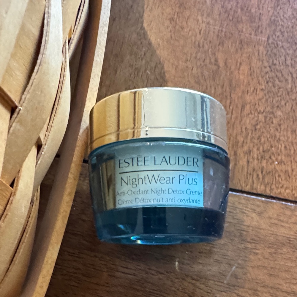 Estee Lauder NightWear Plus Creme - Blue and Gold